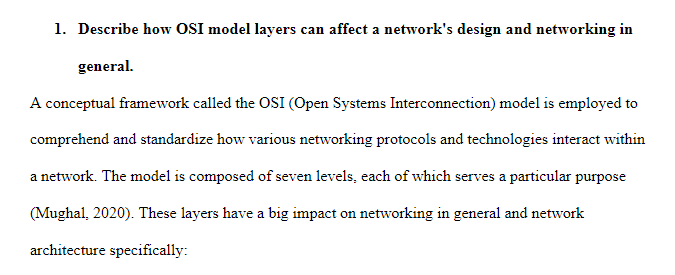 OSI Analysis