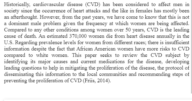 Analysis of Cardiovascular Disease (CVD)