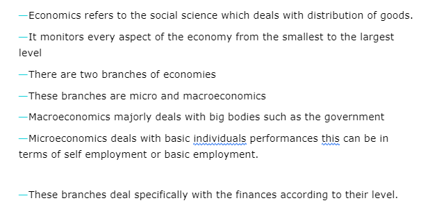 Differences between Microeconomics and Macroeconomics