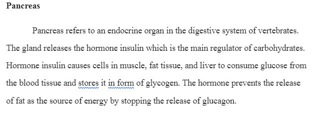 Endocrine System Organ Functions-HCA240