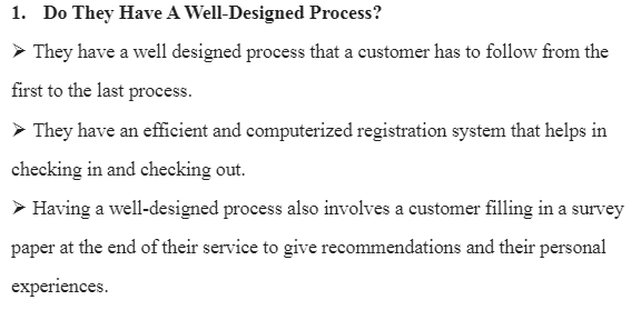 Float Service Table Questions