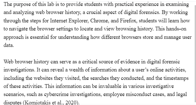 Lab-Browser Artifact Analysis-CST 640