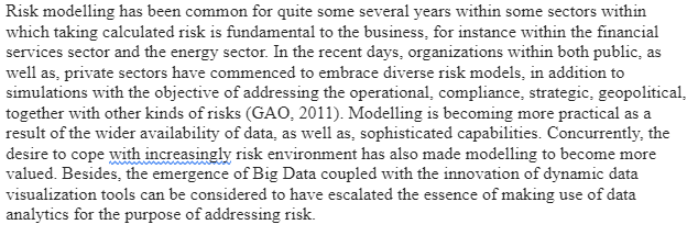 MSRAM Risk Management tool