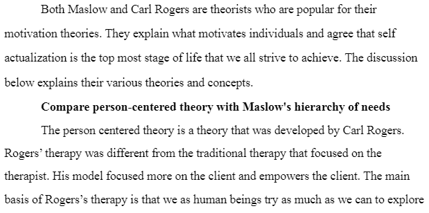 Person Centered Approaches to Personality