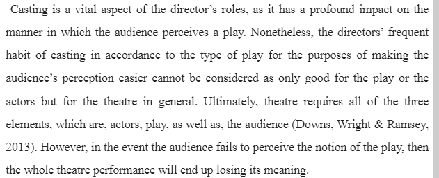 Role of Directors in Casting