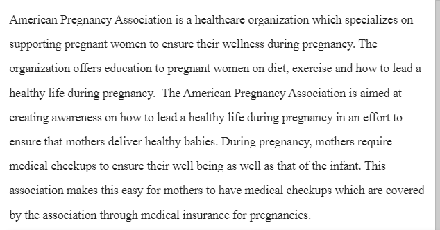 American Pregnancy Association