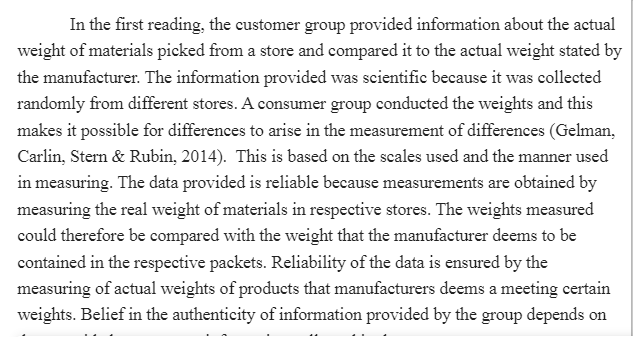 Analyzing Data Samples-BUS 499