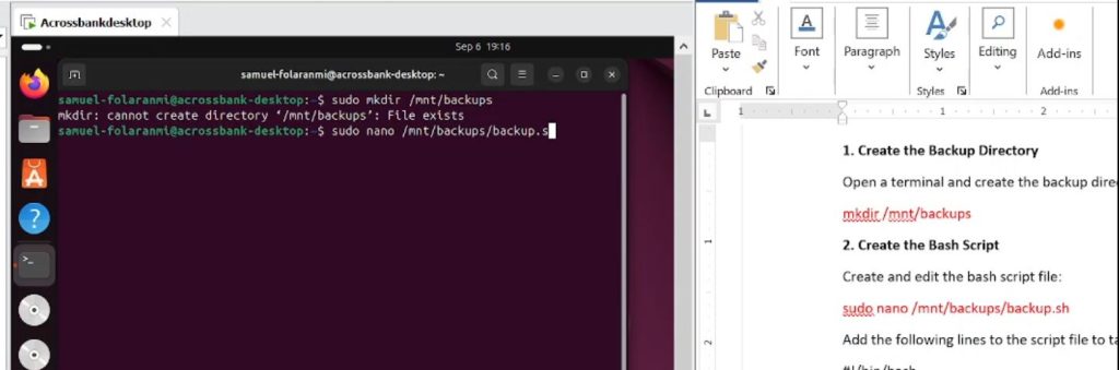 Bash Script Example-ITT-221 - Study Guides: Ethical Learning. Better ...