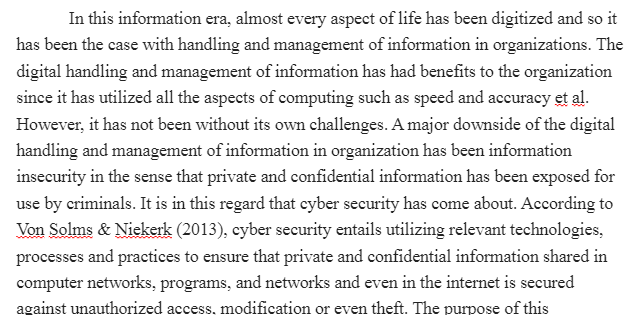 Basics of Cyber Security 