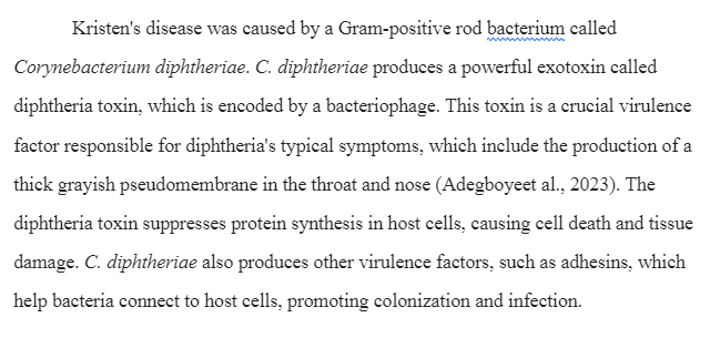 Case Study on Diptheria-BIOL-107