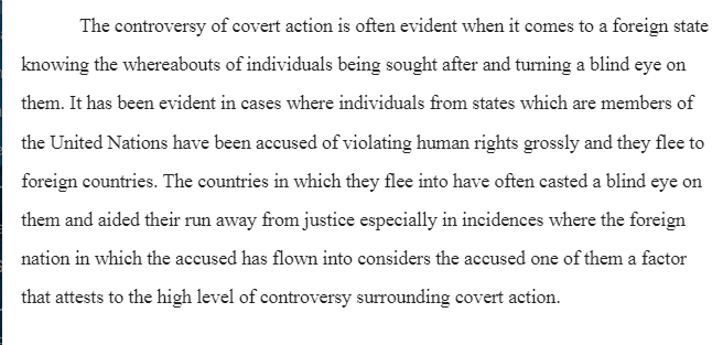 Covert Action