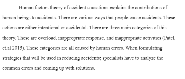 Human Factors Theory