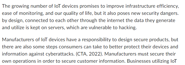 IoT Security and Vulnerabilities-IT-423 