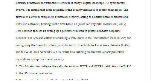 Lab 11.2.7: Configure a Perimeter Firewall-INT-2681