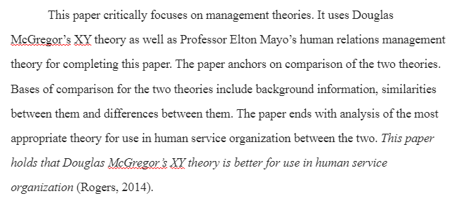 Management Theories