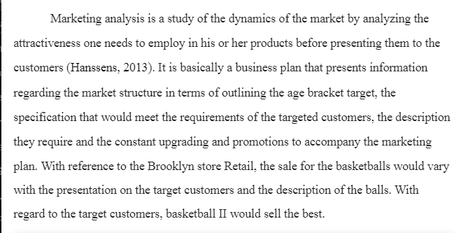 Marketing Analysis