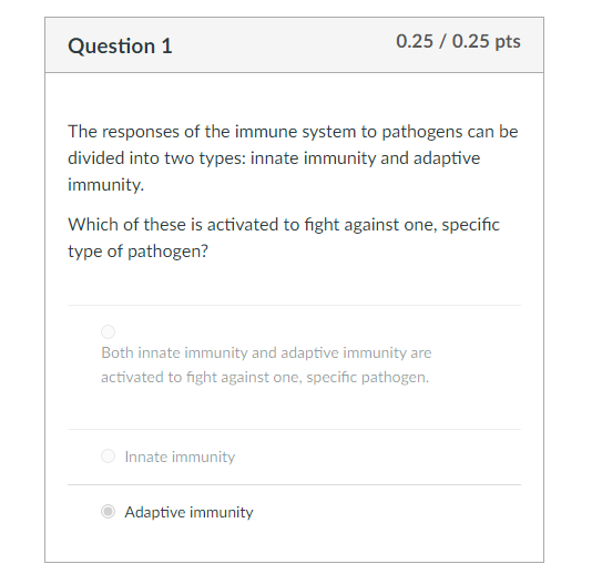 Online Homework 17-Immunity-BIOL-107 