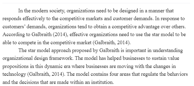 Organization Design and Lateral Coordination Processes