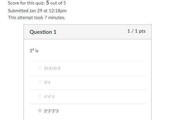 Post-Test on Exponents-BIOL-107