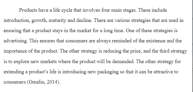 Product Life Cycle