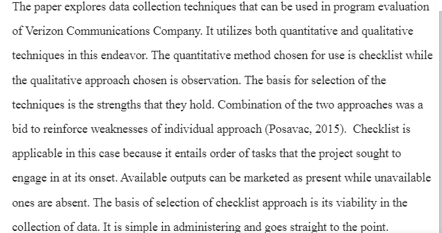 Program Evaluation Implementation Plan