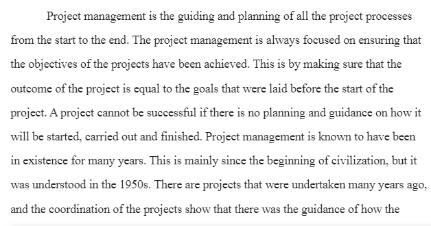 Project Management Concepts