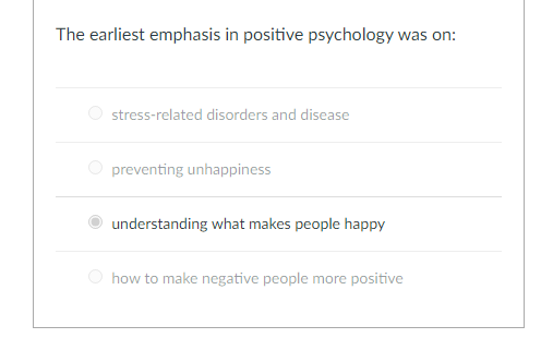 Quiz #7 Health & Well-being-PSYC-101