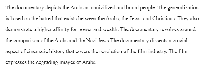 Reel Bad Arabs-How Hollywood Vilifies Arab People