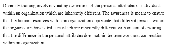 Diversity and Age in the Workplace