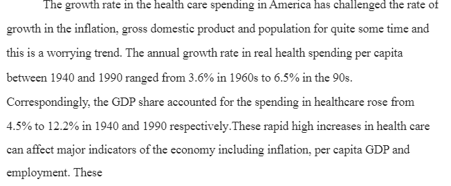 Funding the Rising Cost of U.S Healthcare