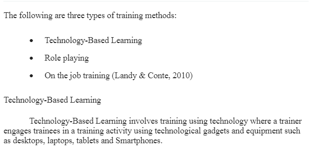 Instructional Methods and Activities