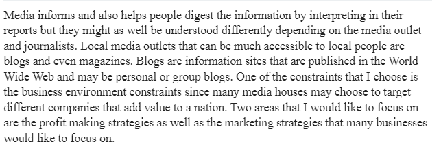 Interpreting Media Information-JRN 101