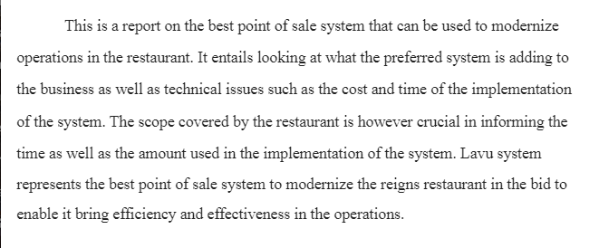 Point of Sale Systems