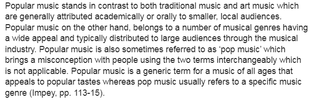 The Class System in West Africa and its Impact on Popular Music