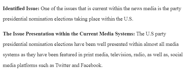 U.S Party Presidential Nomination Elections