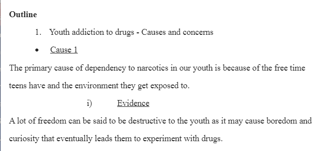 Youth Addiction to Drugs