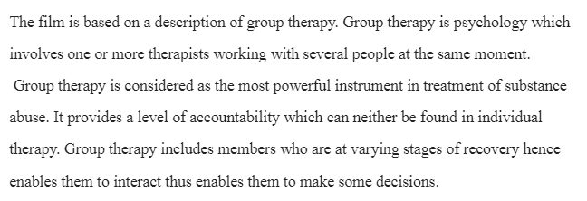 Benefits Of Group Therapy