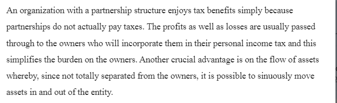 Business Organization and Stock Ratios