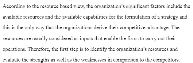 Competitive Advantage and Globalization