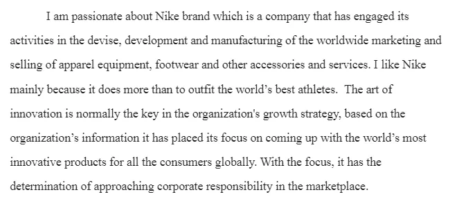  Favorite Brand-Nike Brand 