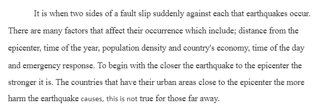 Geologic Hazards-Earthquakes