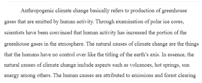 Global Warming-Cause and Mitigation  