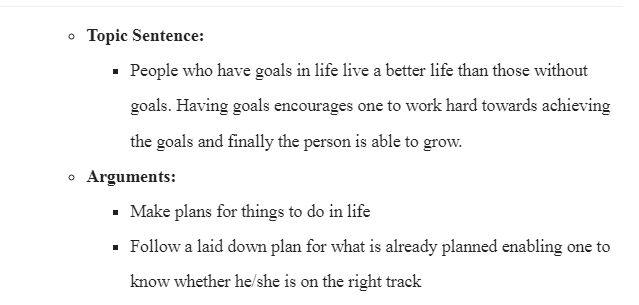 Importance of Goal Setting in Life