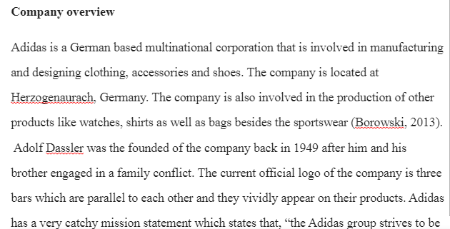 Marketing Research for Adidas