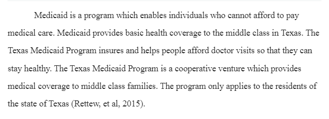 Medicaid Benefits to American Middle Class