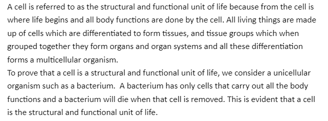 Microscopic Anatomy of Cells and Tissues