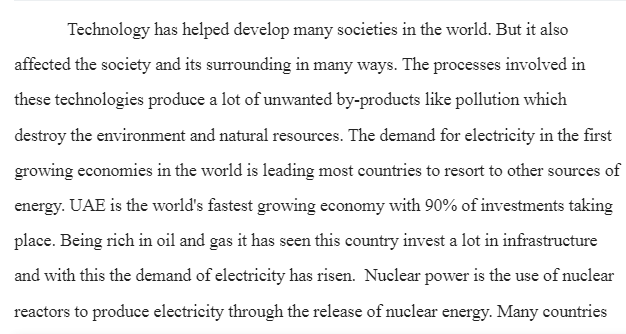 Nuclear Power in the UAE