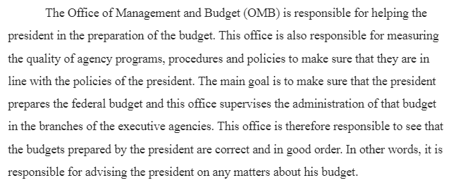 Office of Management and Budget Vs. Congressional Budget Office