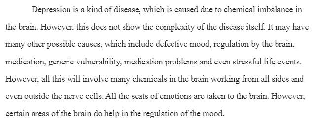 Physiology of Depression