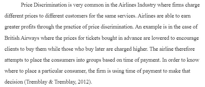 Price Discrimination Strategy